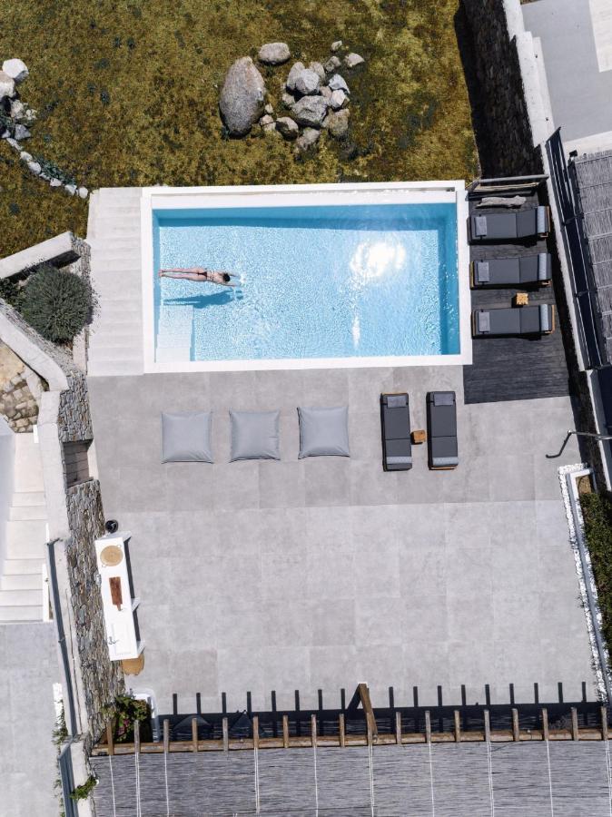 Villa Agapi, 2 Min Walk To The Beach & Heated Pool, By Red Windmill Villas Kalafatis Exterior foto