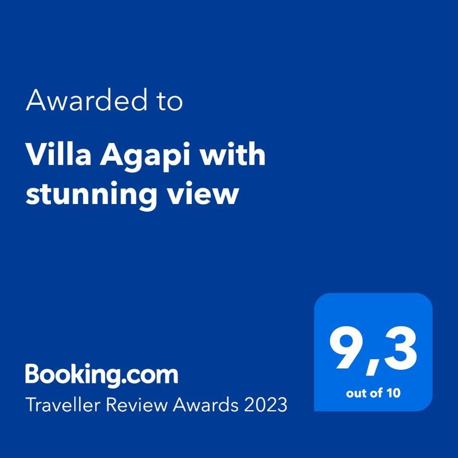 Villa Agapi, 2 Min Walk To The Beach & Heated Pool, By Red Windmill Villas Kalafatis Exterior foto